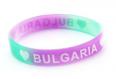 Многоцветна-силиконова-гривна-декорирана-със-сърца-и-надпис-България